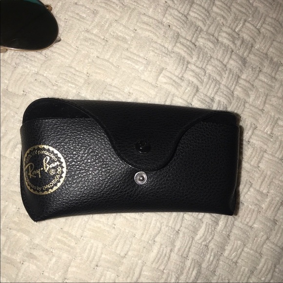 Green ray ban women’s aviators. - Picture 6 of 6